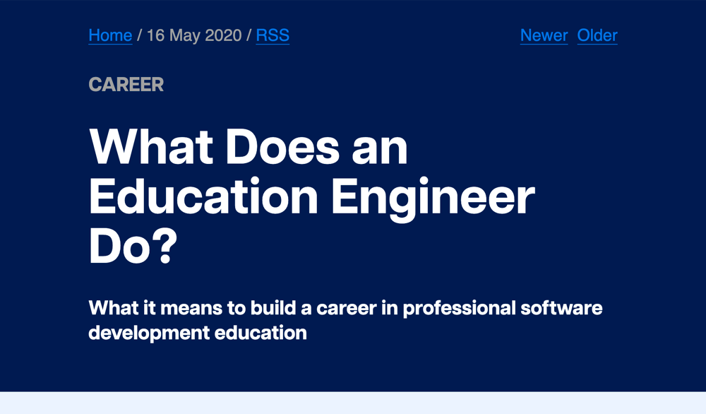 What Does an Education Engineer Do?